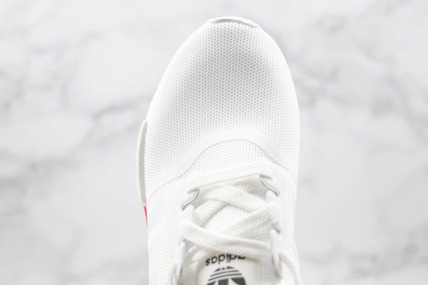 阿迪达斯adidas NMD R1 Tokyo纯原版本爆米花跑鞋NMD日本东京限定白红色内置原厂巴斯夫大底 货号:H67745