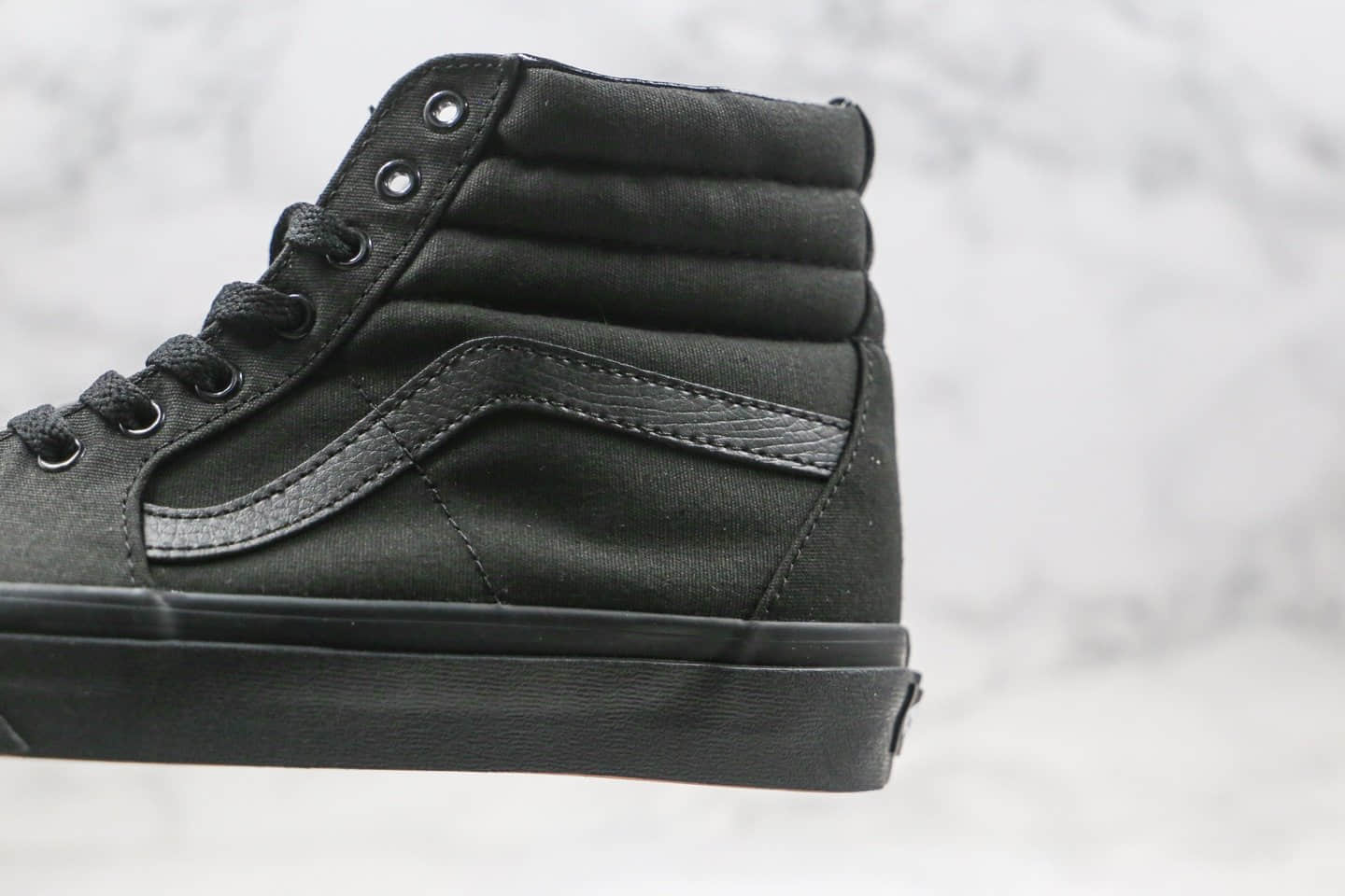 万斯Vans Sk8-Hi公司级版本高帮黑武士帆布硫化板鞋原档案数据开发原厂硫化大底