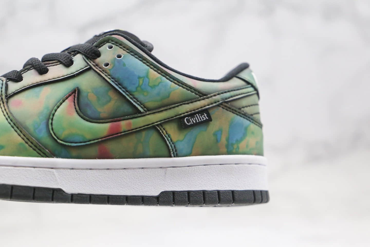 耐克Nike Dunk Low Pro SB QS Thermography x Civilist联名款纯原版本低帮SB DUNK热成像温变板鞋原厂温变鞋盒 货号:CZ5123-001