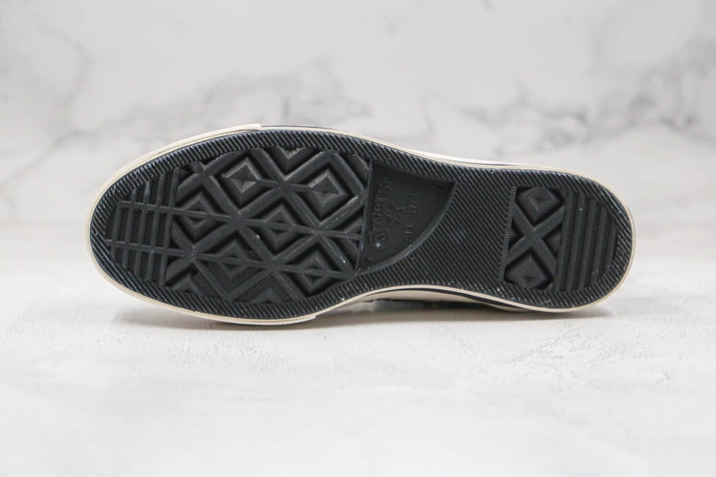 匡威Converse Chuck 70公司级版本高帮帆布鞋奶牛花纹蓝底双围条 货号:168904C