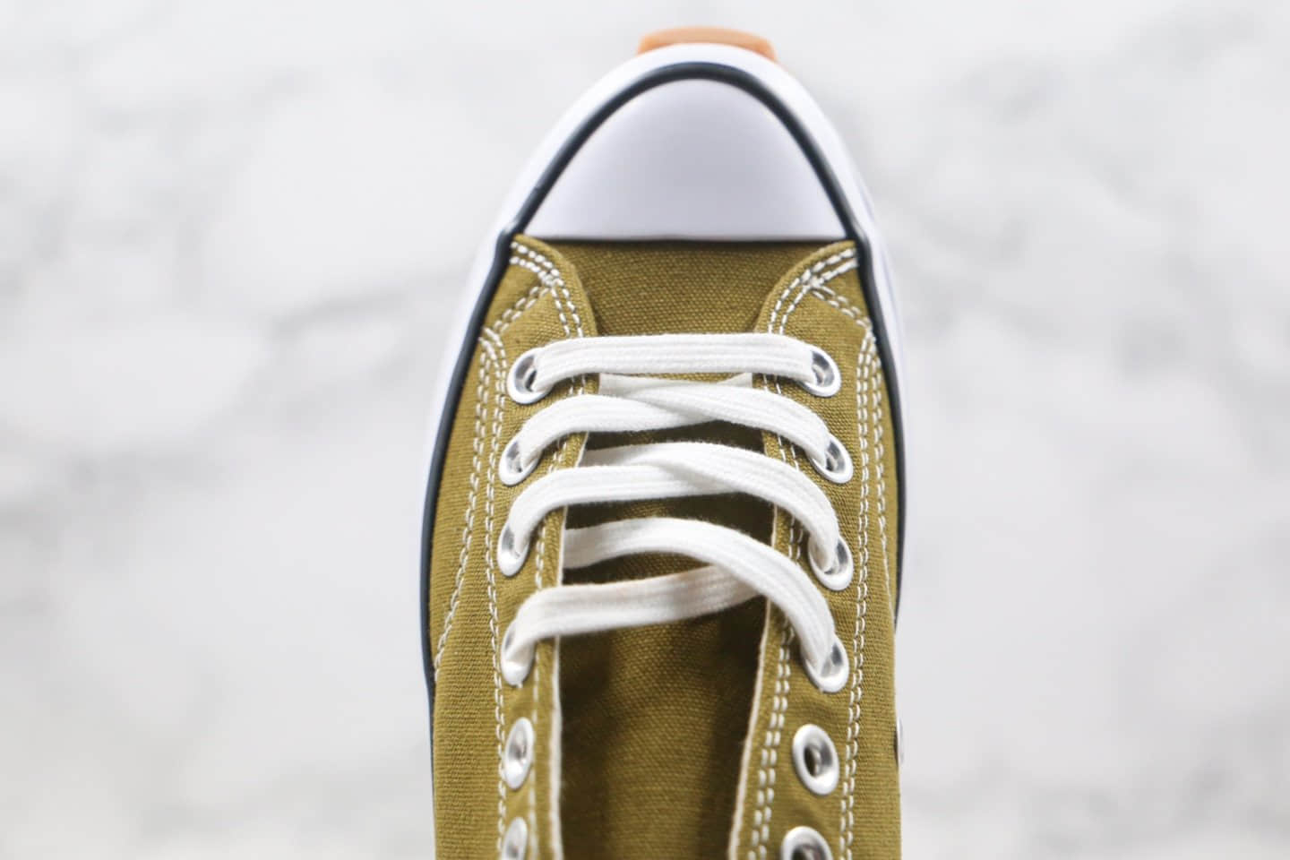 匡威CONVERSE Run Star Hike公司级版本低帮锯齿厚底军绿色帆布鞋原鞋开模一比一打造 货号:168818C