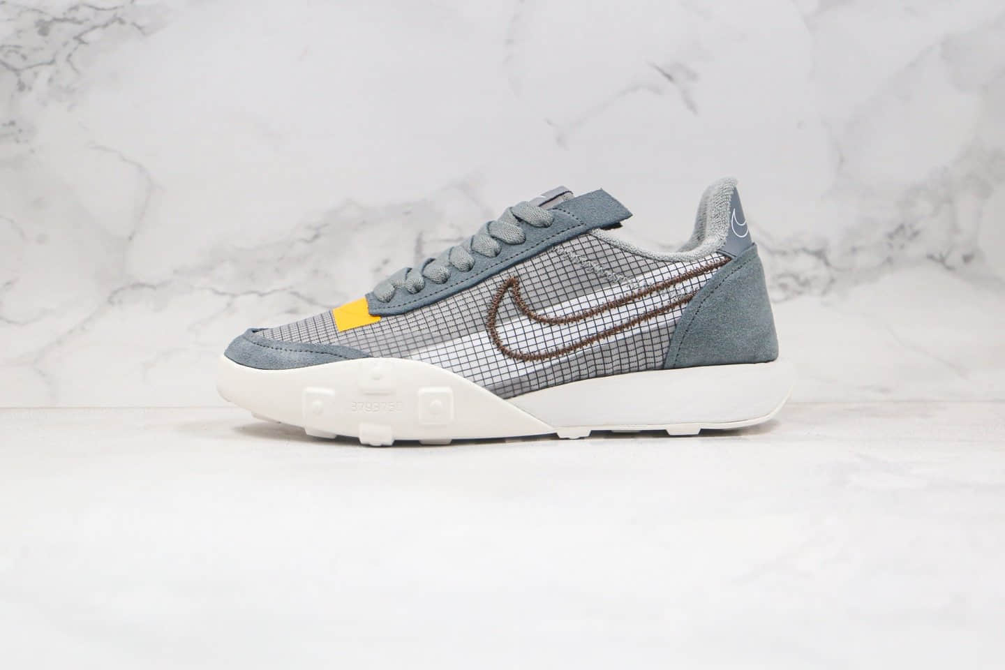 耐克Nike Waffle Racer 2X纯原版本华夫二代生胶跑鞋灰色原盒原标原楦头纸板打造 货号:CK6647-003