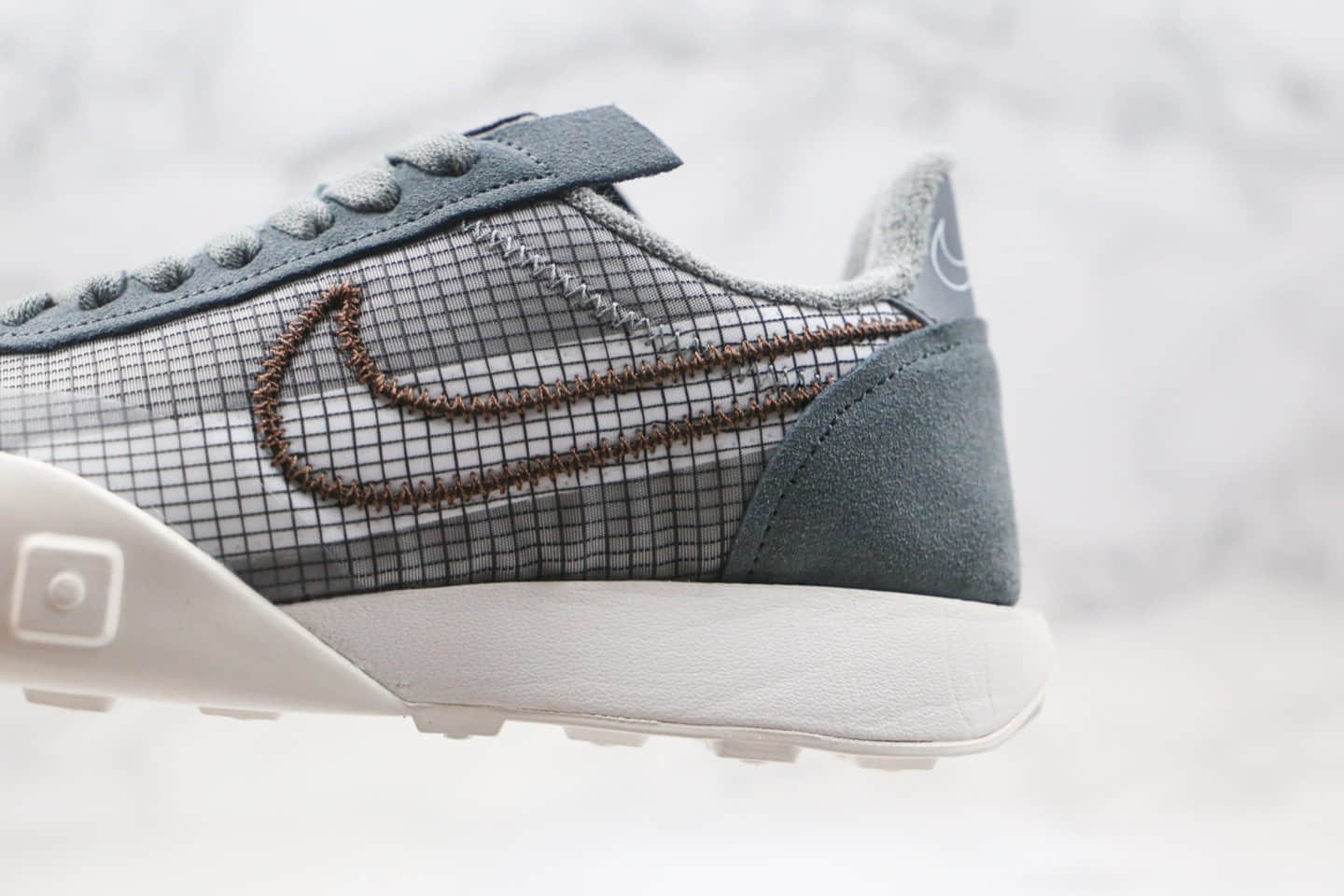 耐克Nike Waffle Racer 2X纯原版本华夫二代生胶跑鞋灰色原盒原标原楦头纸板打造 货号:CK6647-003