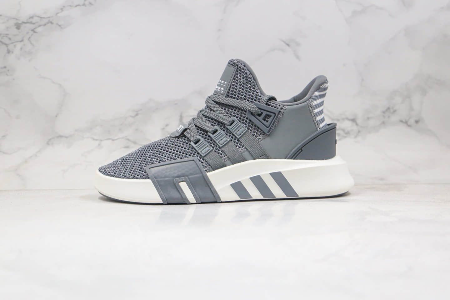 阿迪达斯Adidas EQT BASK ADV纯原版本支撑者系列EQT慢跑鞋深灰白色原档案数据开发 货号:FU9020