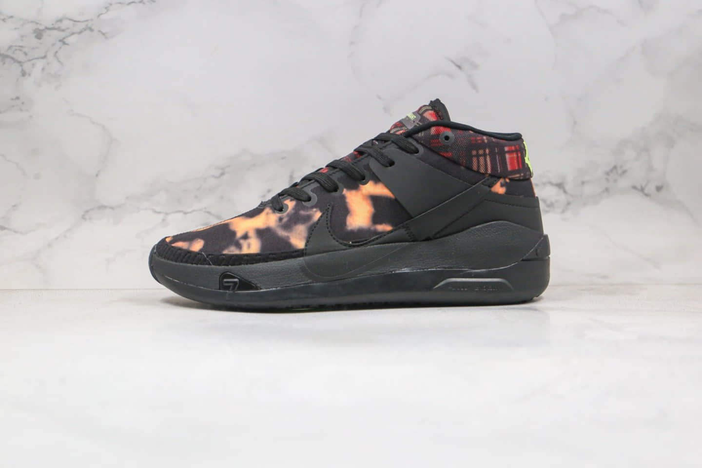 耐克Nike Zoom KD13 EP纯原版本杜兰特13代篮球鞋豹纹黑棕色原档案数据开发支持实战 货号:CI9948-003