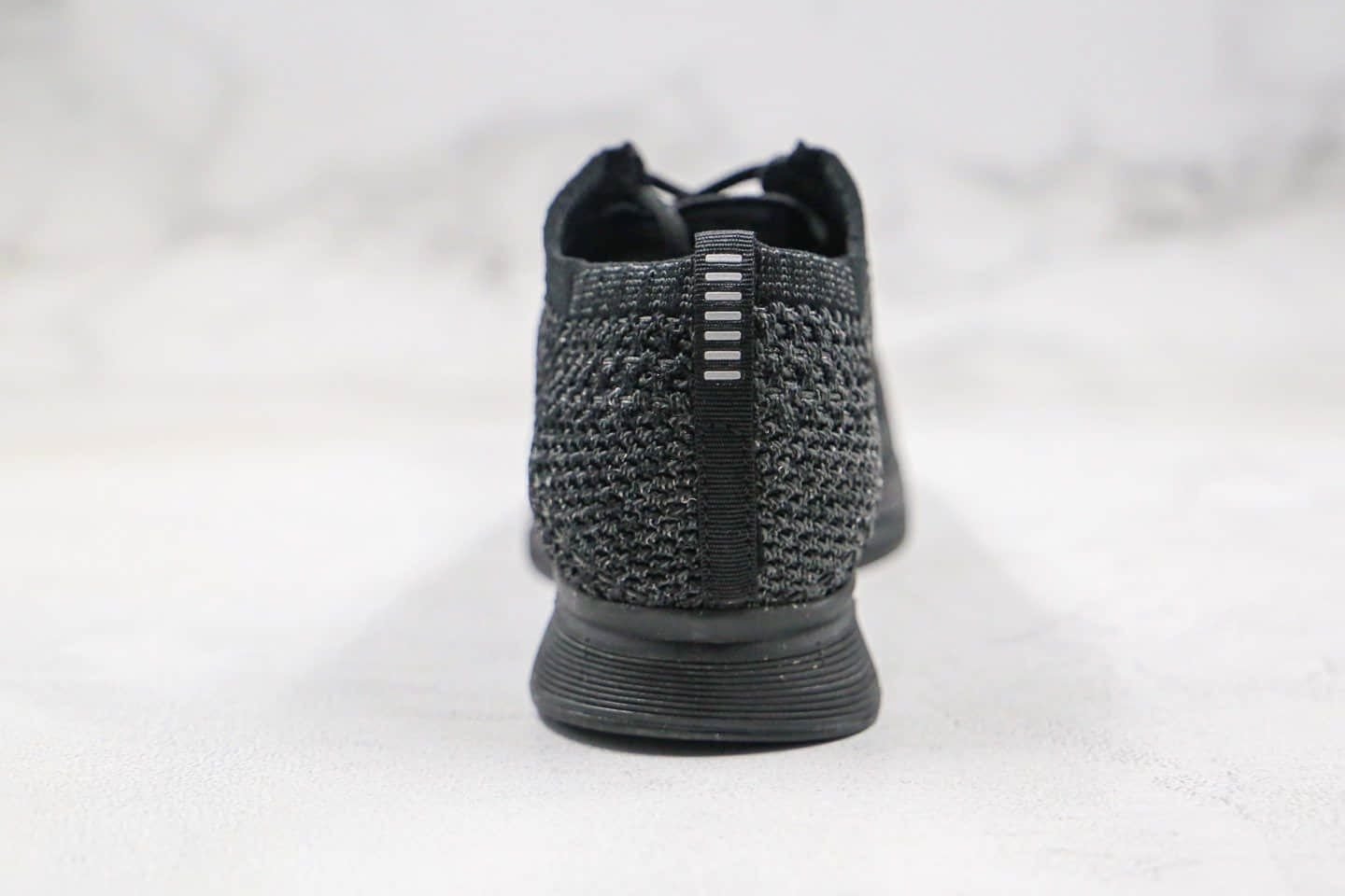 耐克Nike Flyknit Racer纯原版本瑞瑟阴阳飞线跑鞋黑色内置Zoom气垫原盒原标 货号:526628-009