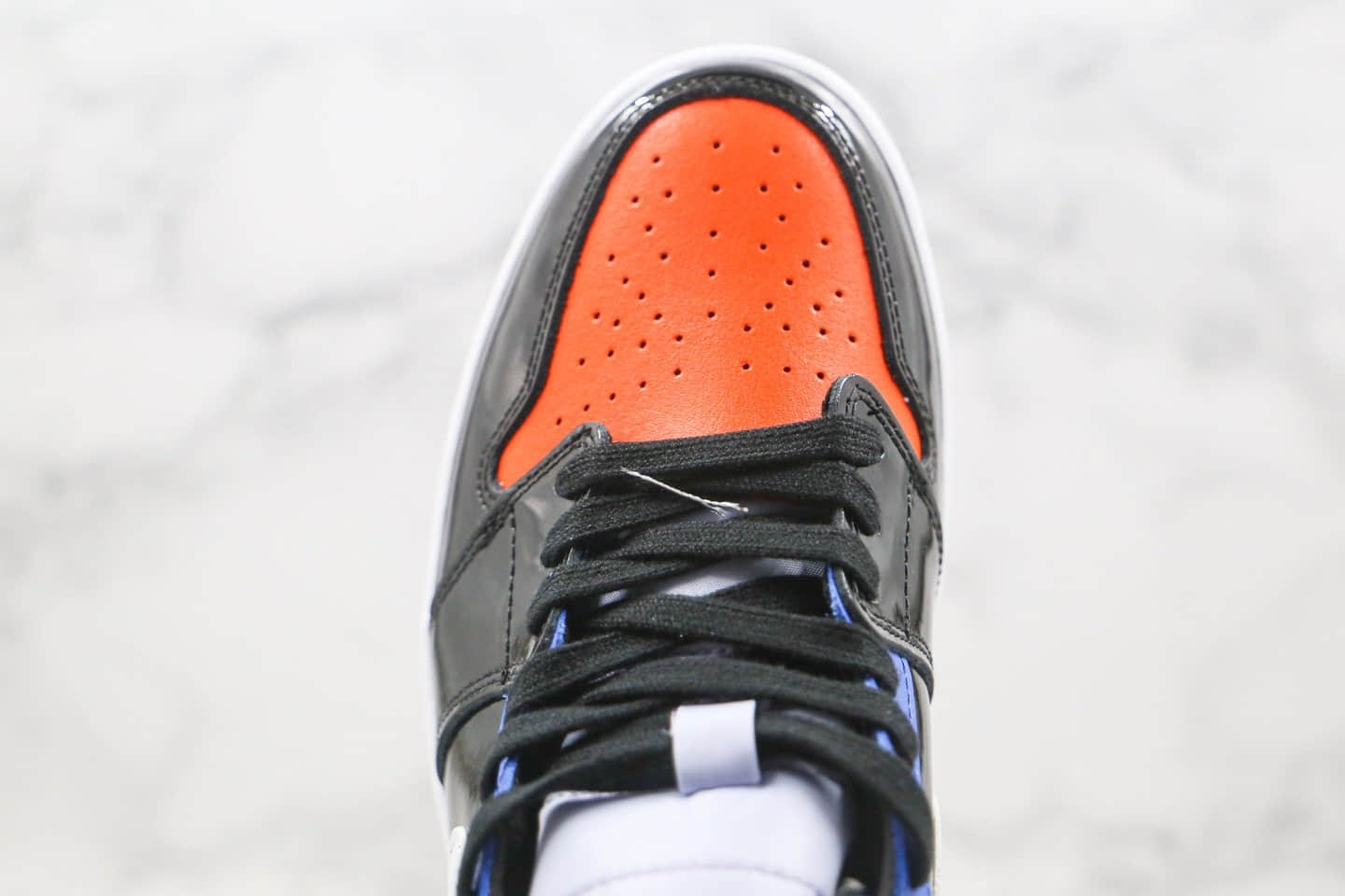 乔丹Air Jordan 1 mid Game Time纯原版本中帮AJ1游戏时间漆皮彩虹色篮球鞋内置气垫原盒原标 货号:CV5276-001