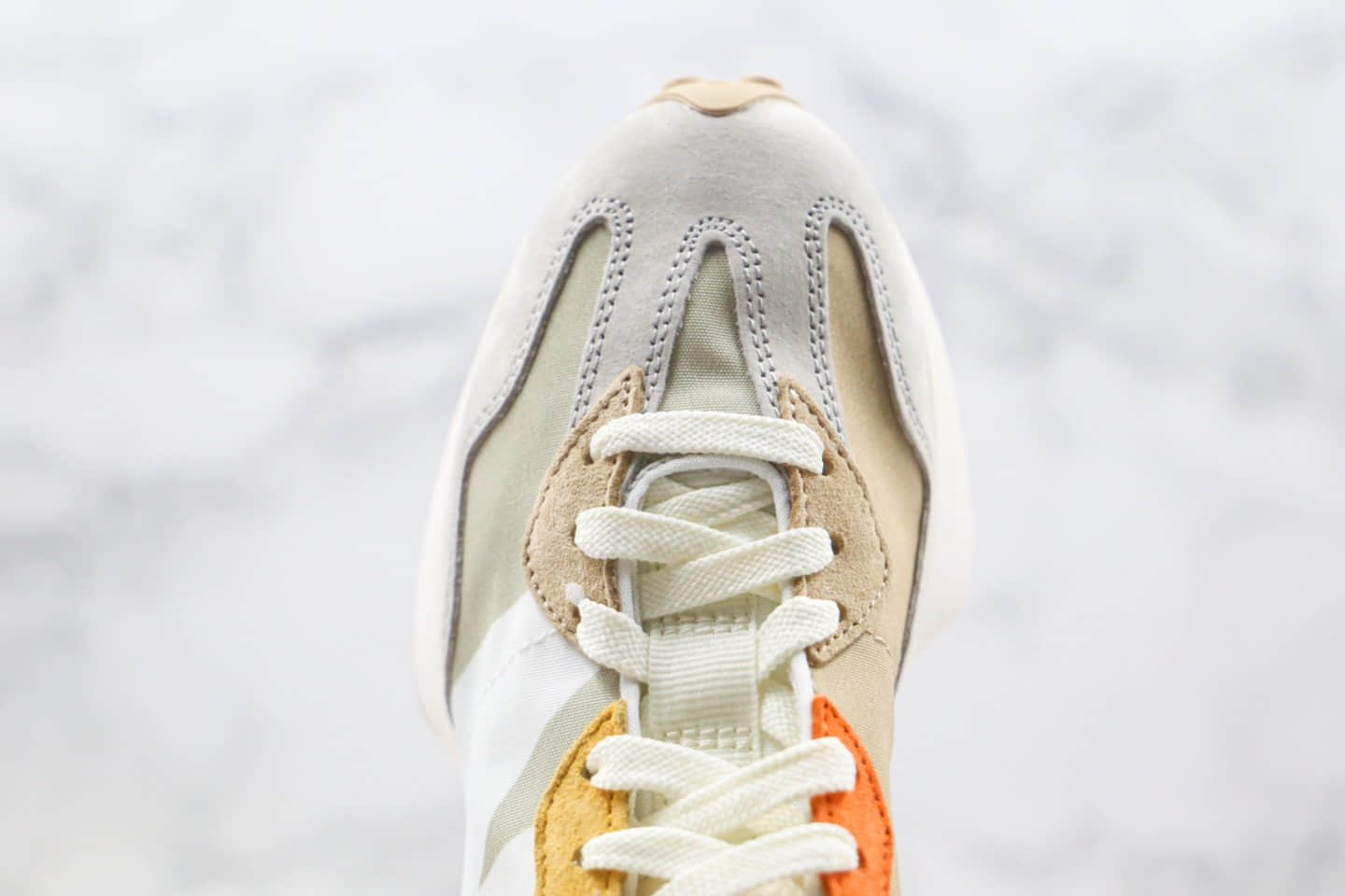 新百伦New Balance 327公司级版本复古慢跑鞋NB327灰绿色原盒原标原楦头纸板打造 货号:MS327SMS