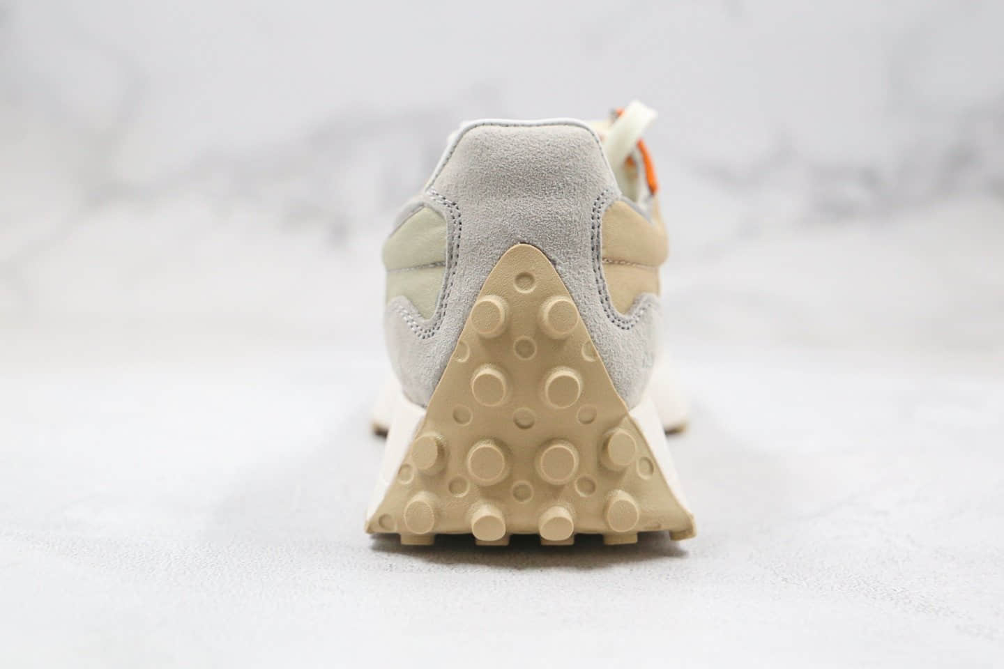 新百伦New Balance 327公司级版本复古慢跑鞋NB327灰绿色原盒原标原楦头纸板打造 货号:MS327SMS