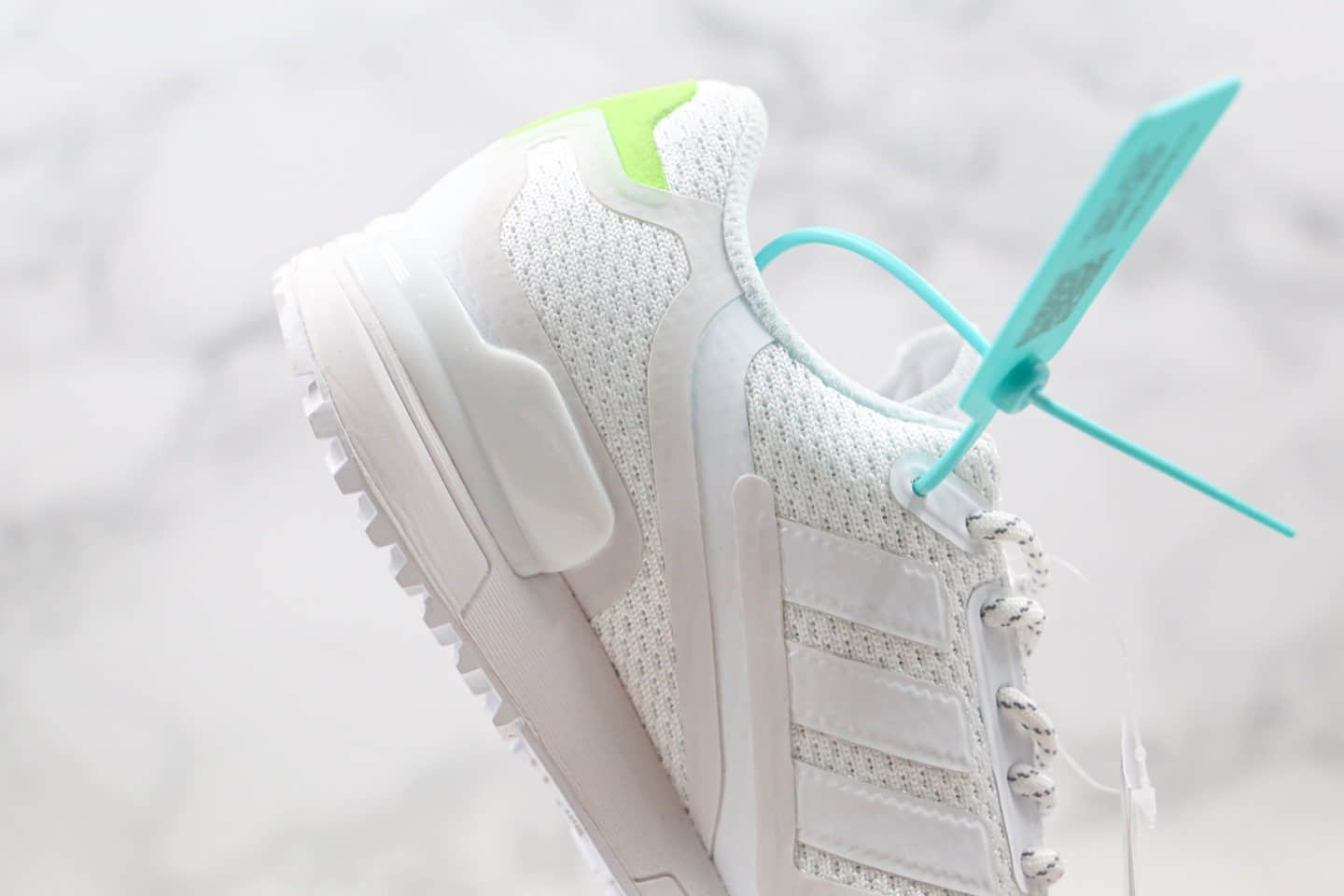 阿迪达斯Adidas Originals ZX 750 Hd纯原版本三叶草ZX750白绿色网面慢跑鞋原楦头纸板打造 货号:FV8490