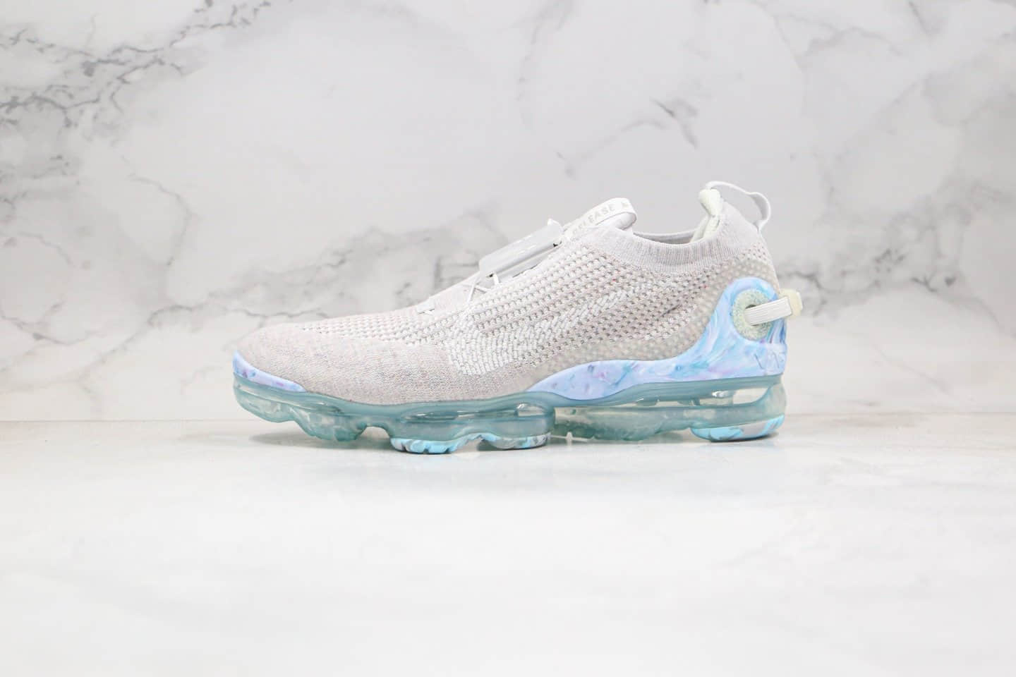 耐克Nike Air Vapormax 2020 FK Pure Platinum纯原版本环保系列大气垫跑鞋浅灰蓝色真实氮气注入 货号:CJ6740-100