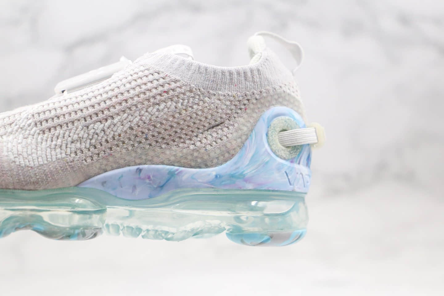 耐克Nike Air Vapormax 2020 FK Pure Platinum纯原版本环保系列大气垫跑鞋浅灰蓝色真实氮气注入 货号:CJ6740-100