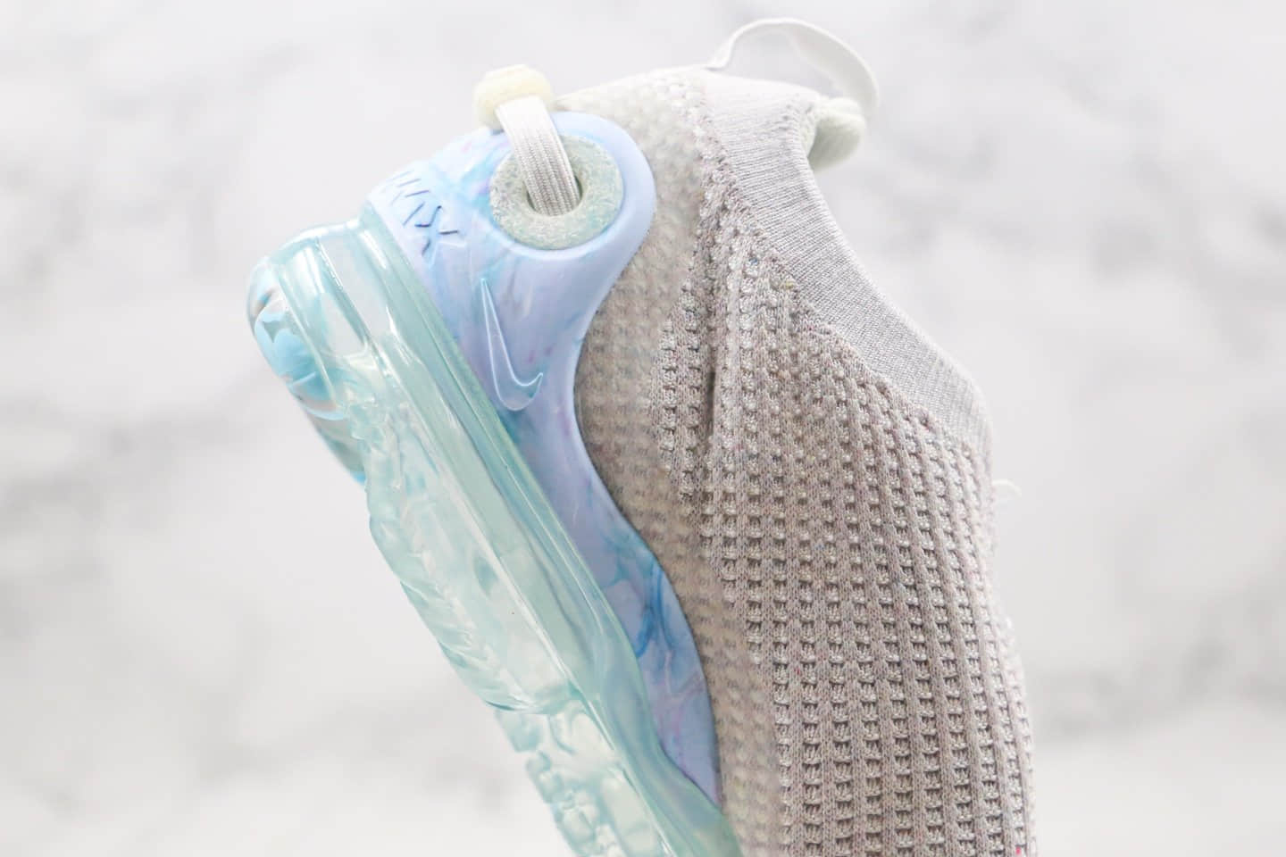 耐克Nike Air Vapormax 2020 FK Pure Platinum纯原版本环保系列大气垫跑鞋浅灰蓝色真实氮气注入 货号:CJ6740-100