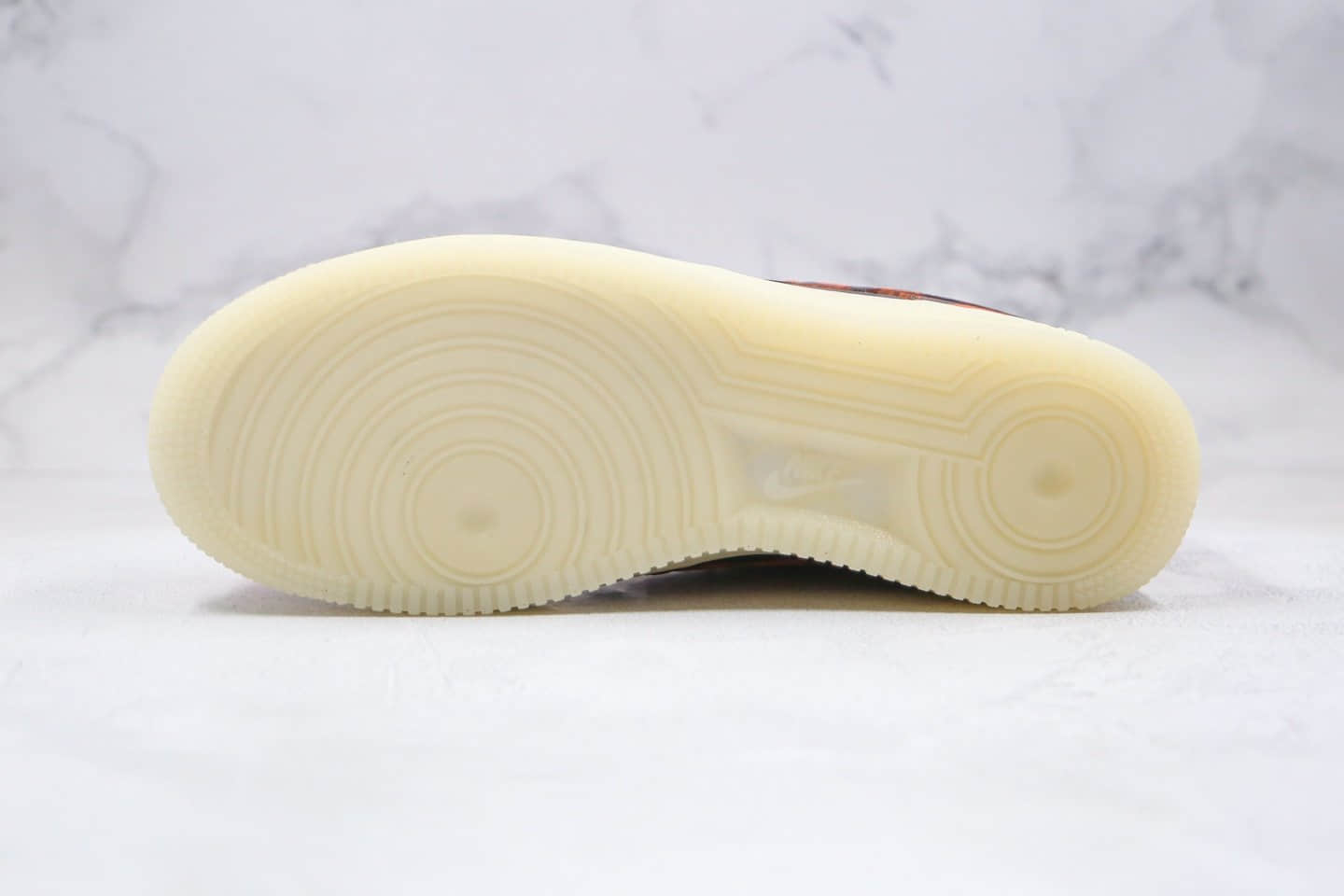 耐克Nike Air Force 1 QS “Skeleton”纯原版本空军一号AF1万圣节橙色透视骨骼原纸版数据开发 货号:CU8067-800