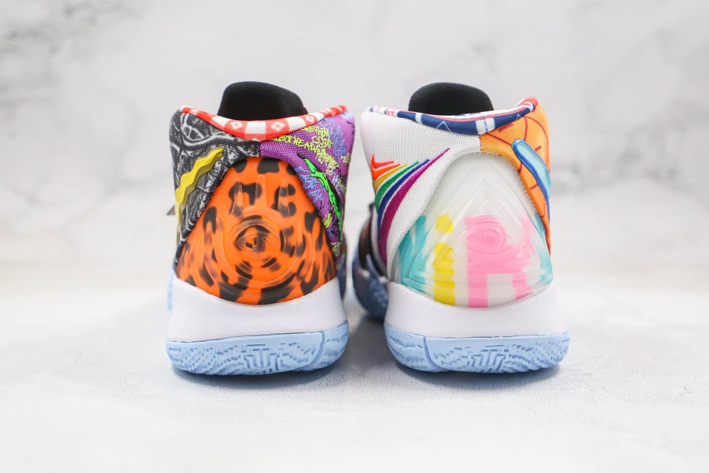 耐克Nike Kybrid S2 EP纯原版本欧文S2篮球鞋鸳鸯配色内置气垫支持实战 货号:CT1971-600