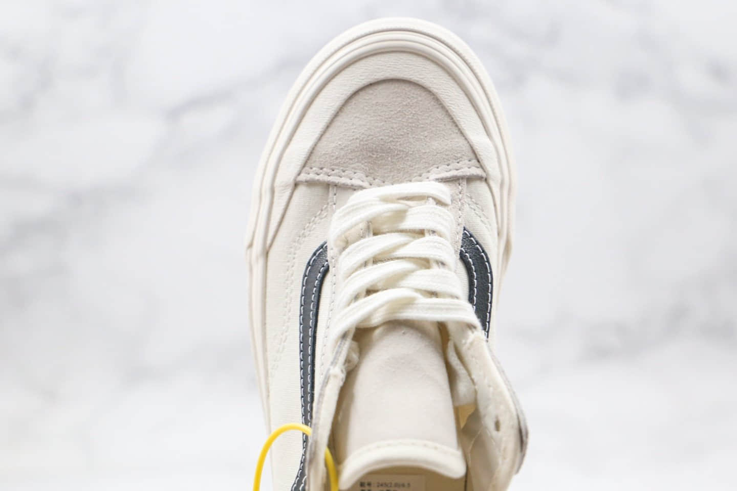 万斯Vans Style 36 Cecon SF公司级版本低帮安娜海姆米白色权志龙同款硫化帆布鞋原档案数据开发 货号:VN0A3MVLN8K