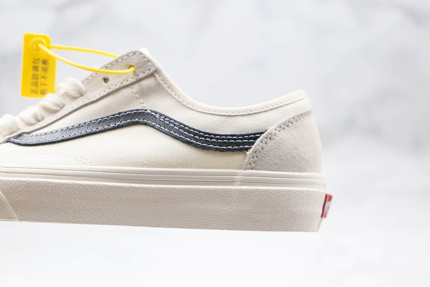 万斯Vans Style 36 Cecon SF公司级版本低帮安娜海姆米白色权志龙同款硫化帆布鞋原档案数据开发 货号:VN0A3MVLN8K