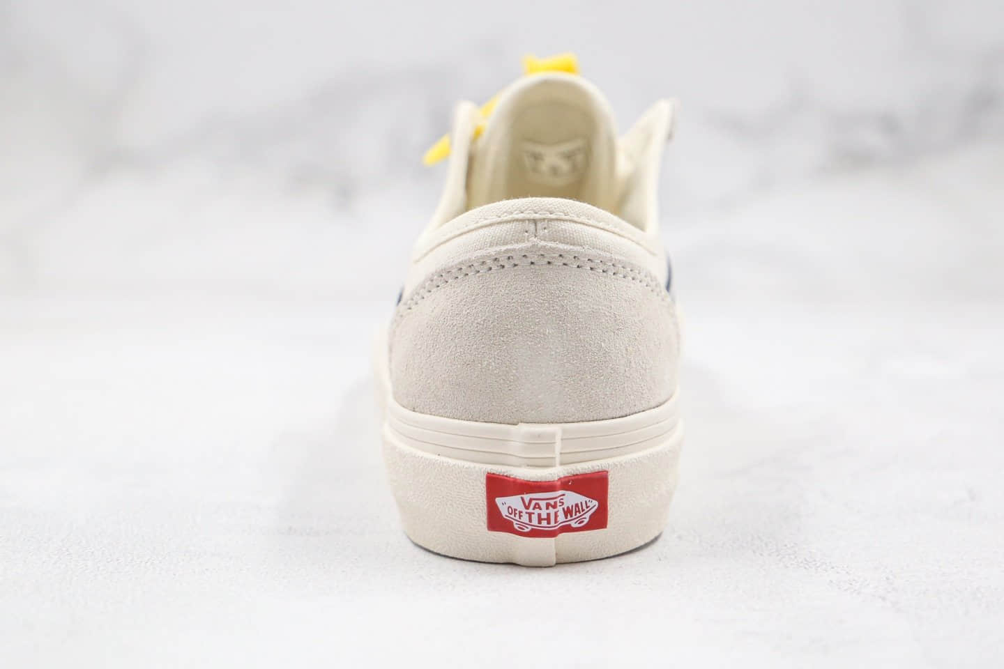 万斯Vans Style 36 Cecon SF公司级版本低帮安娜海姆米白色权志龙同款硫化帆布鞋原档案数据开发 货号:VN0A3MVLN8K