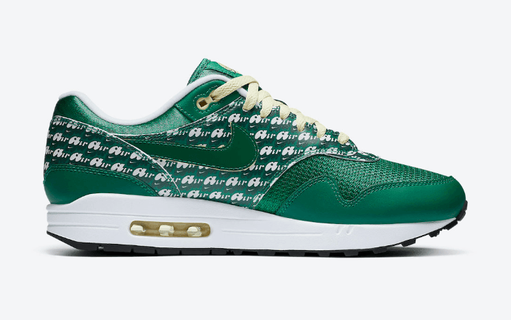 清爽雪碧配色!Nike Air Max 1 PRM“ Pine Green”即将回归! 货号:CJ0609-300