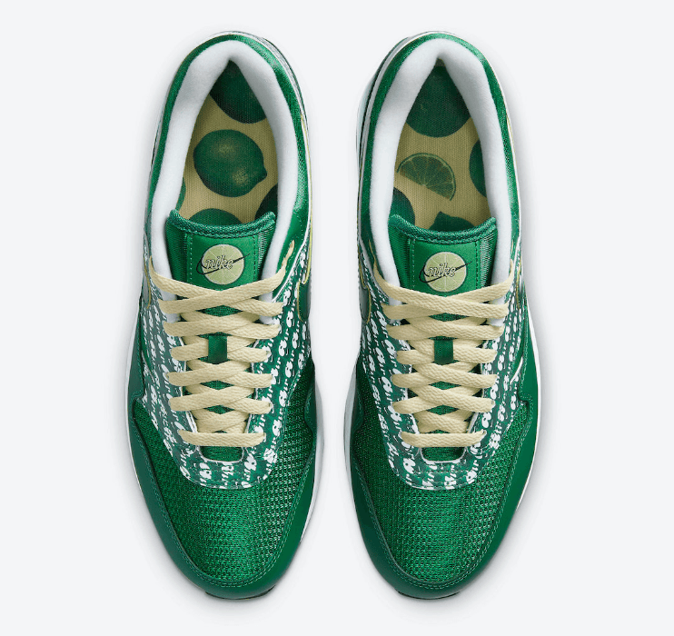 清爽雪碧配色!Nike Air Max 1 PRM“ Pine Green”即将回归! 货号:CJ0609-300