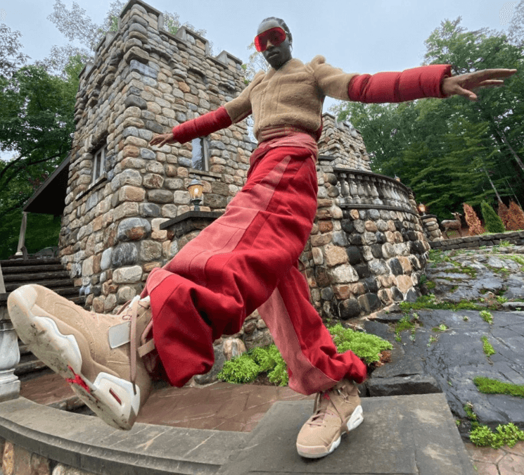 OW御用造型师亲晒未市售Travis Scott x AJ6!上脚有点帅!