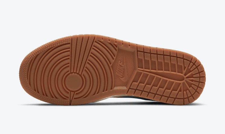 吸睛拼色装扮!这双中帮AJ1有点炫! 货号:DC1426-100