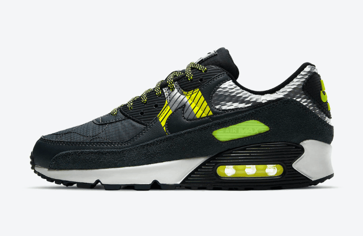 3M x Nike Air Max 90联名首度曝光!设计独特! 货号:CZ2975-002
