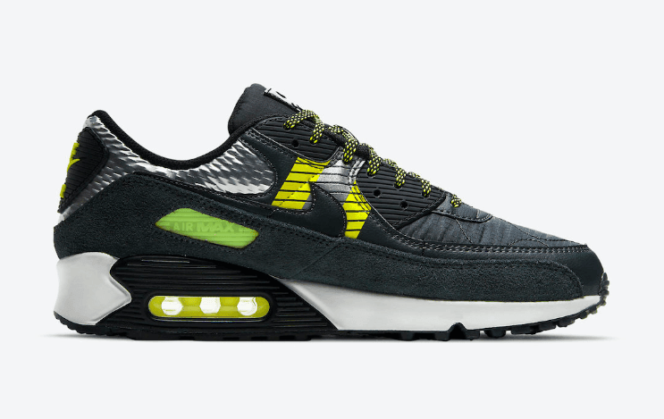 3M x Nike Air Max 90联名首度曝光!设计独特! 货号:CZ2975-002
