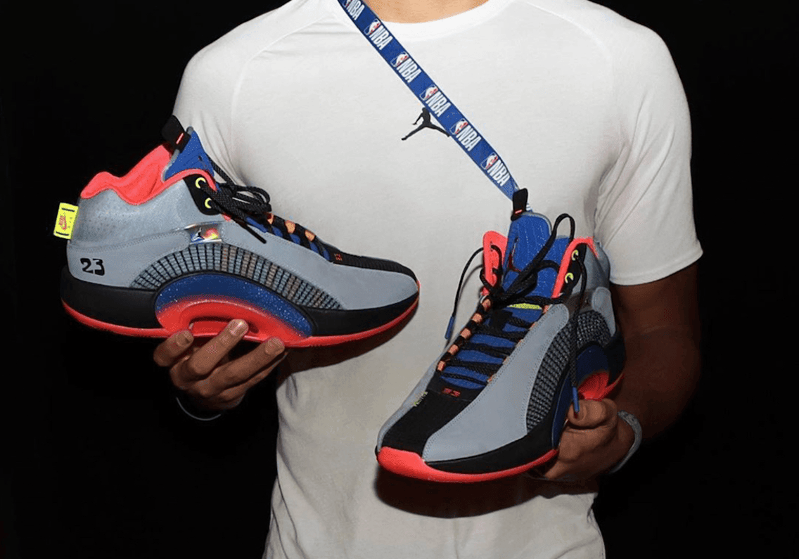 塔图姆率先曝光最新AJ正代!这双Air Jordan 35看点十足!