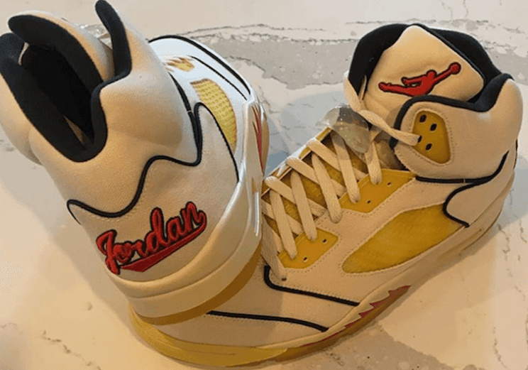 超限量Air Jordan 5 Baseball PE首度曝光!看完有点眼馋!