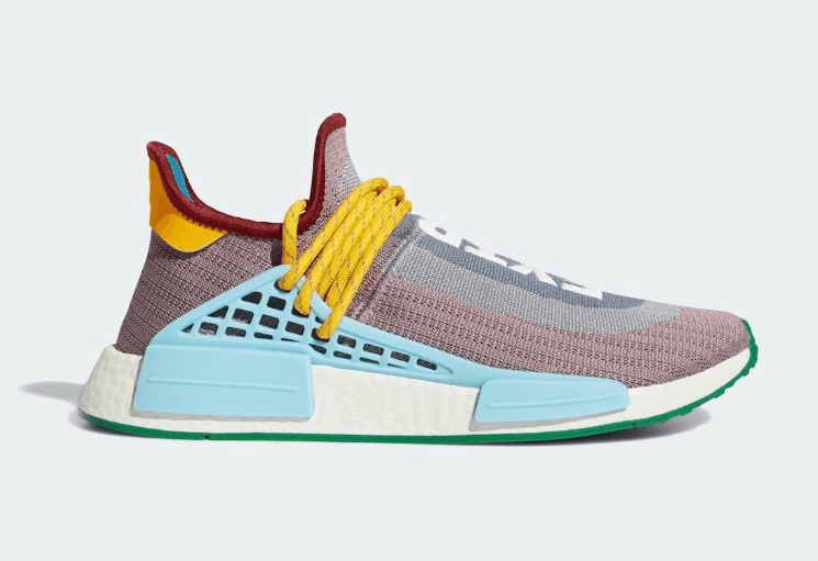 吸睛拼色装扮!菲董联名NMD Hu新配色曝光! 货号:G58412
