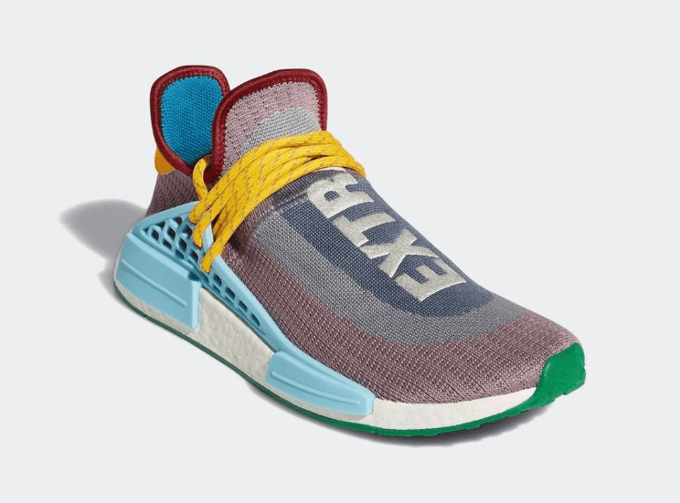 吸睛拼色装扮!菲董联名NMD Hu新配色曝光! 货号:G58412