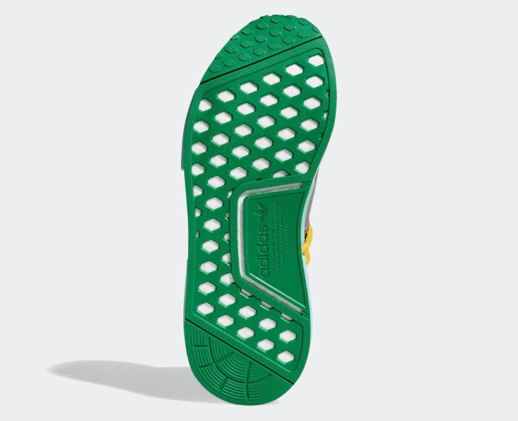 吸睛拼色装扮!菲董联名NMD Hu新配色曝光! 货号:G58412