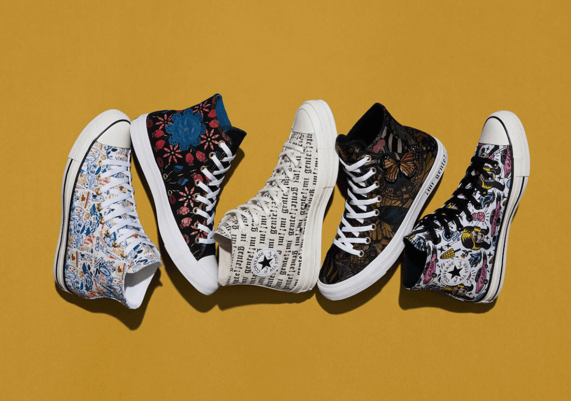 以版画为灵感!Converse推出全新Chuck Taylor “Mi Gente”系列!