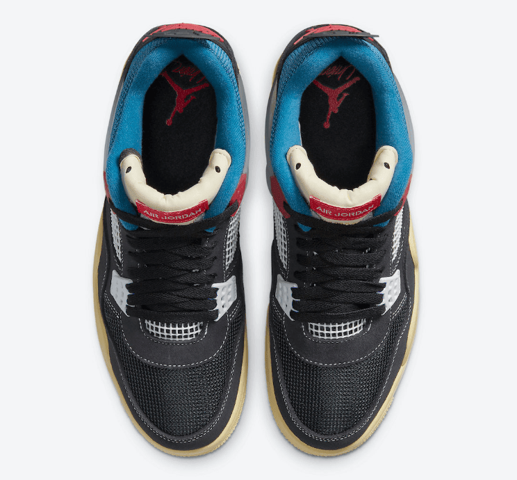 Union x AJ4黑色版官图释出!本月月底发售! 货号:DC9533-001