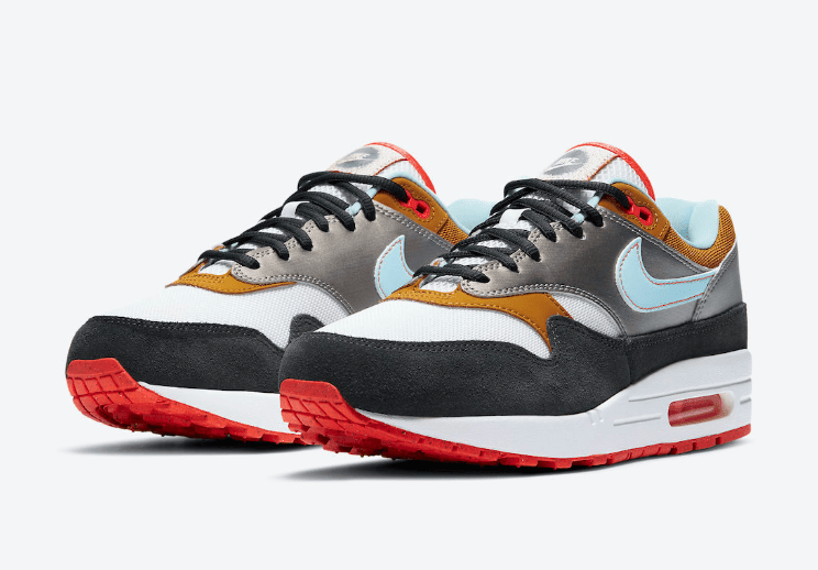 秋冬复古跑鞋!全新Air Max 1即将登场! 货号:CZ8138-100