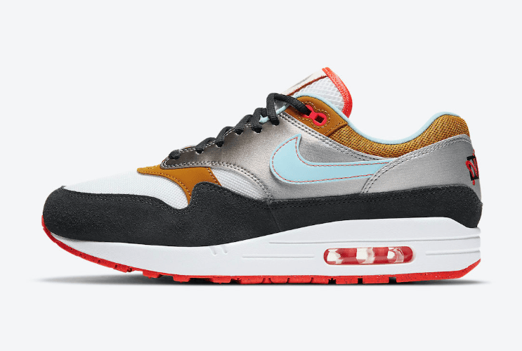 秋冬复古跑鞋!全新Air Max 1即将登场! 货号:CZ8138-100