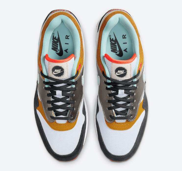 秋冬复古跑鞋!全新Air Max 1即将登场! 货号:CZ8138-100