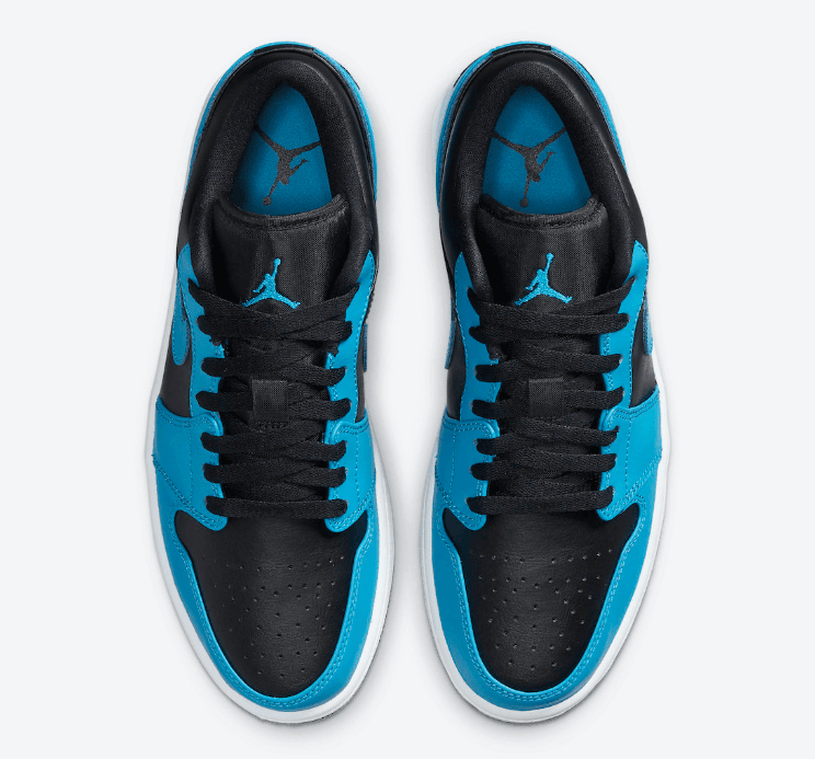 经典黑蓝装扮!低帮AJ1再曝新配色! 货号:553558-410