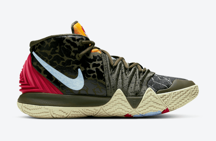 欧文最新合体战靴Kybrid S2“What The”配色即将登场!看点十足! 货号:CQ9323-300