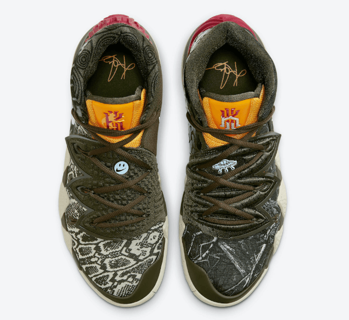 欧文最新合体战靴Kybrid S2“What The”配色即将登场!看点十足! 货号:CQ9323-300