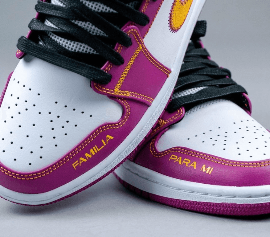 亡灵节AJ1 Mid来袭!吸睛效果不俗! 货号:DC1426-100