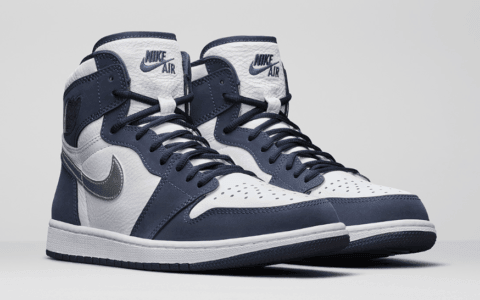 日本限定AJ1午夜蓝下月底发售!气质高级! 货号:DC1788-100