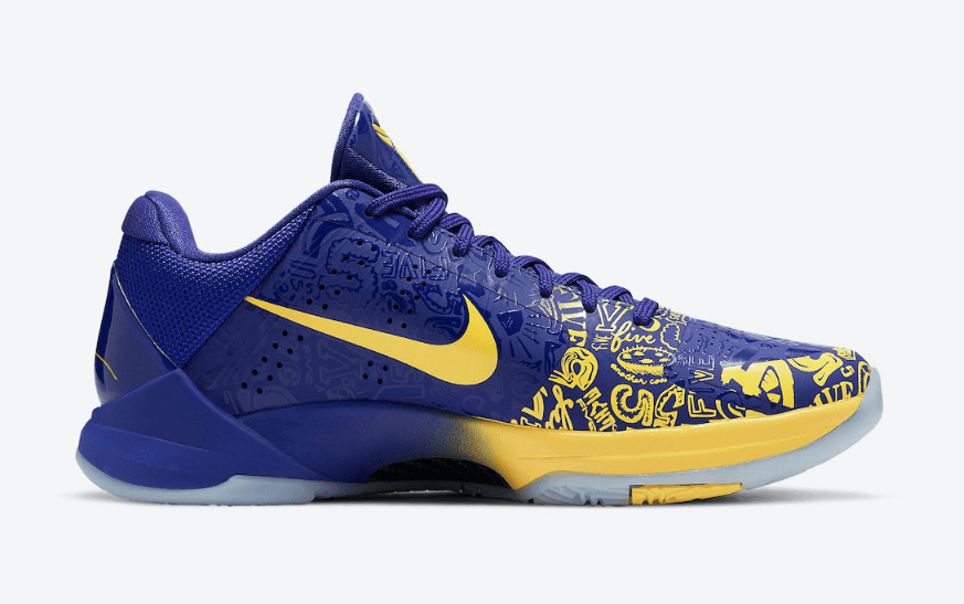 时隔十年复刻回归!Nike Kobe 5五冠王配色官图释出! 货号:CD4991-400