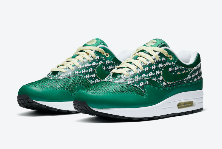 清爽雪碧配色!Nike Air Max 1 PRM“ Pine Green”即将回归! 货号:CJ0609-300