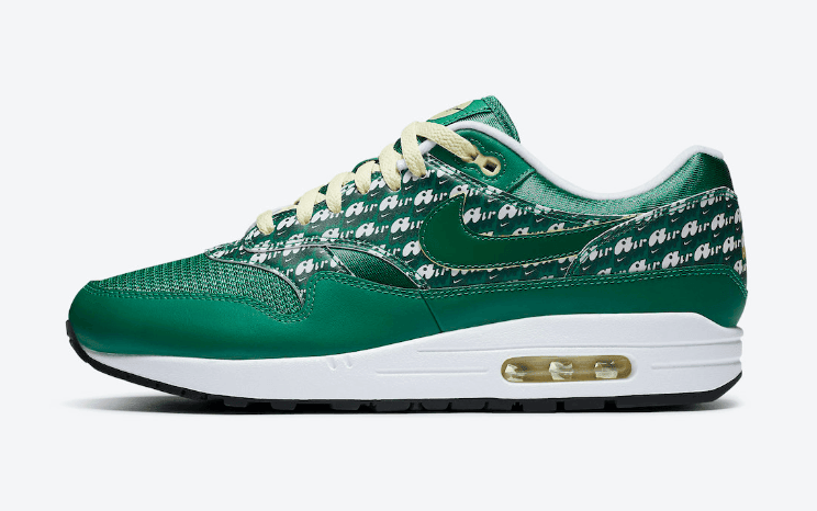 清爽雪碧配色!Nike Air Max 1 PRM“ Pine Green”即将回归! 货号:CJ0609-300