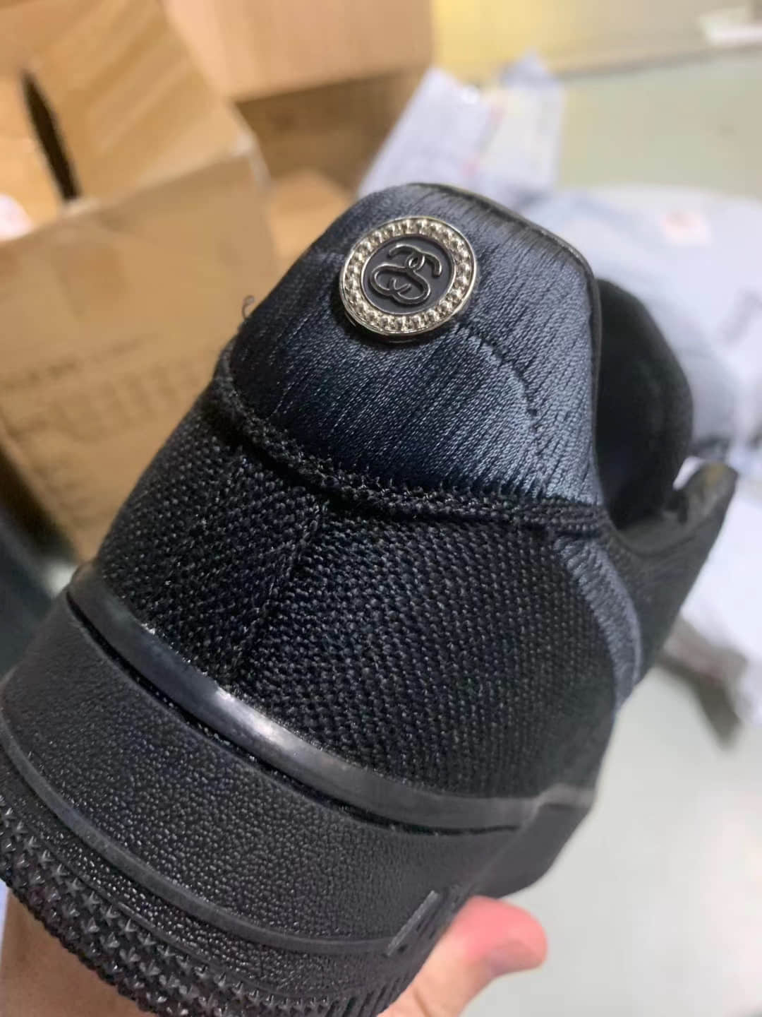 Stussy x AF1释出实物细节图!绝对又是一匹联名黑马!