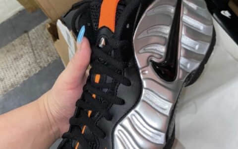 万圣节Air Foamposite Pro首度曝光!酷炫银色发泡鞋面! CT2286-001