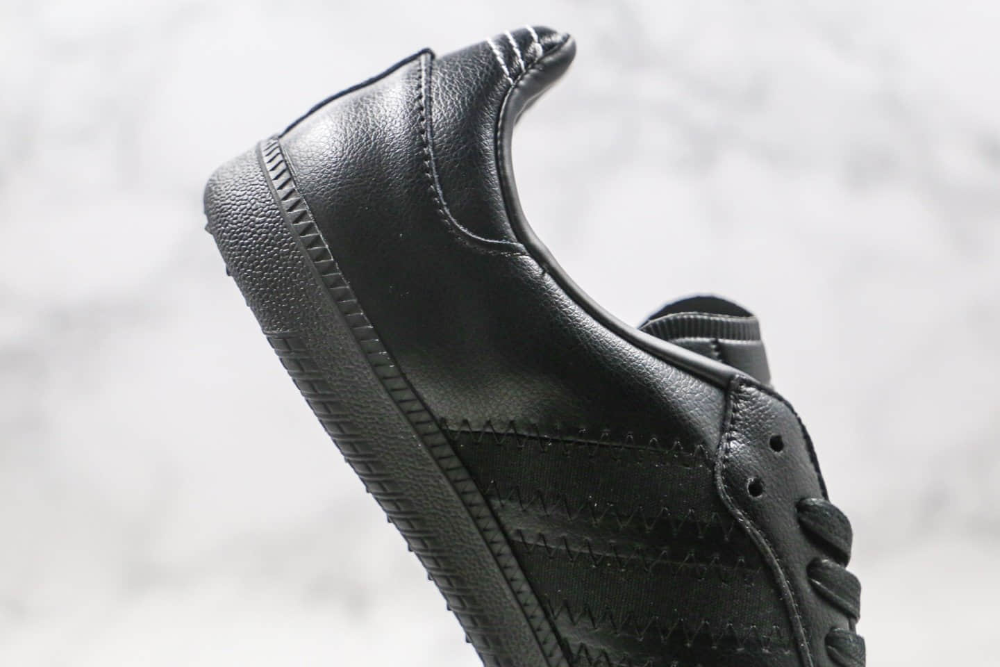 阿迪达斯Adidas Samba PLEASURES纯原版本桑巴字母印花黑色板鞋原盒原标原档案数据开发 货号:F35208