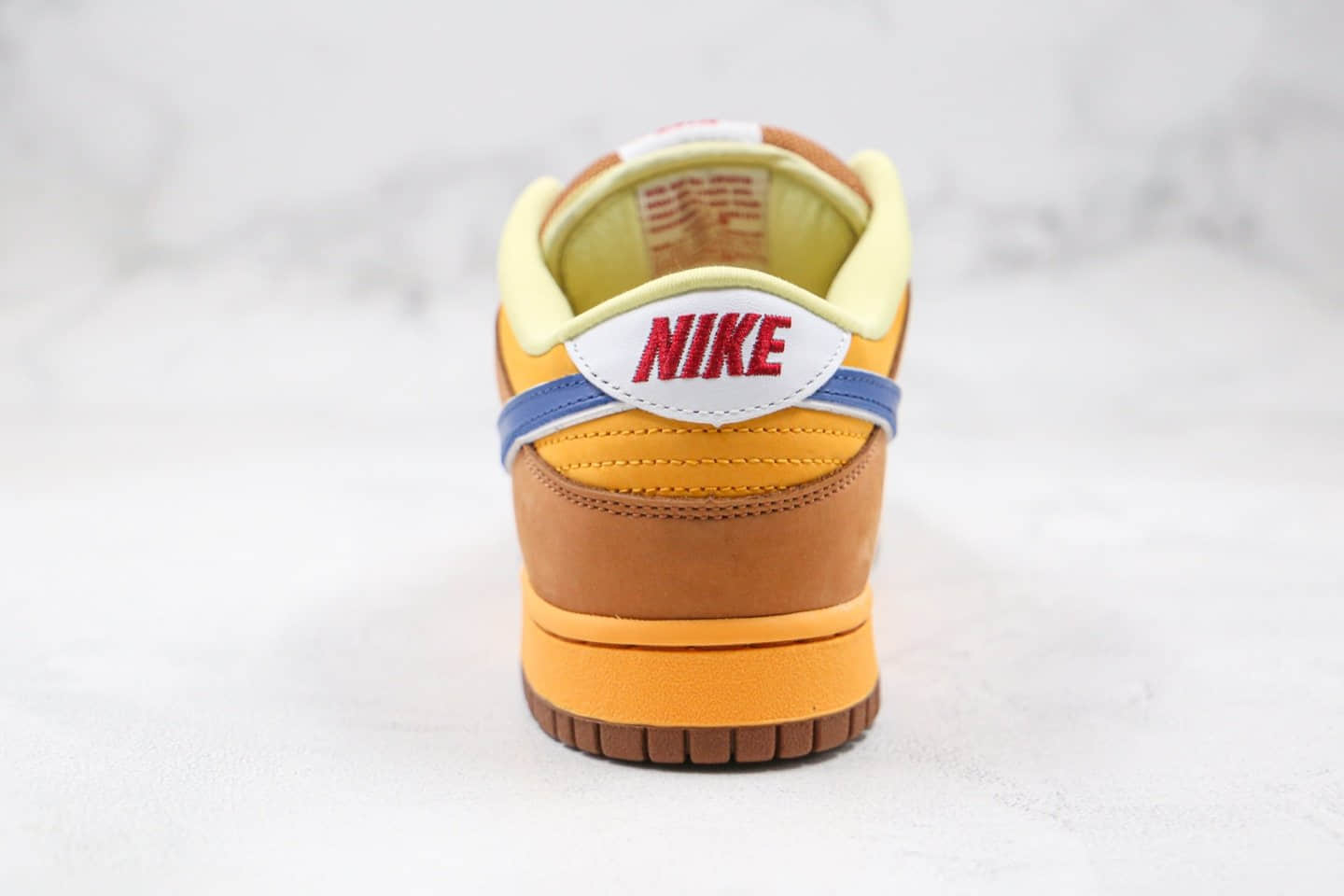 耐克Nike Dunk Low Newcastle Brown Ale纯原版本低帮SB DUNK板鞋纽卡斯尔啤酒黄蓝色内置Zoom气垫 货号:313170-741